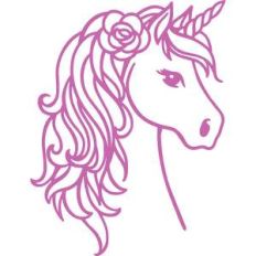 unicorn with flower