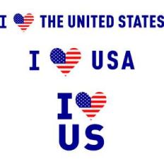 i love the united states