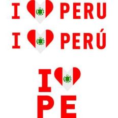 i love peru