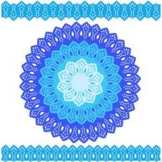 doily border set
