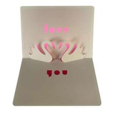 swanns love popup card