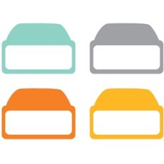 set of 4 halloween page tabs