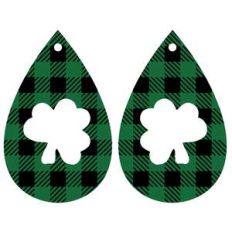 shamrock earrings