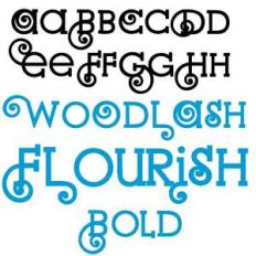 ld woodlash flourish bold