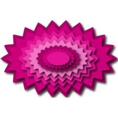 nested pinking ovals