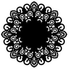 beautiful lace doily