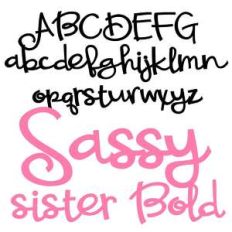 zp sassy sister bold