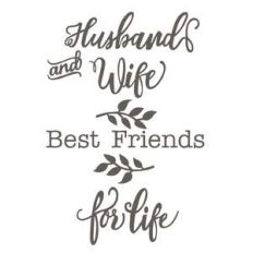 husband and wife wedding phrase