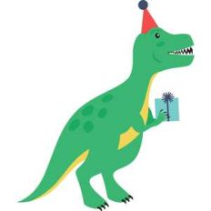 birthday dinosaur