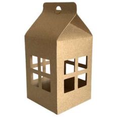 milk carton lantern