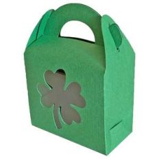 gable box with clover window