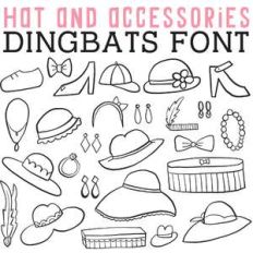 cg hats and accessories dingbats