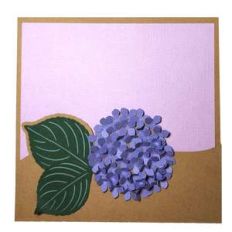 hydrangeas card