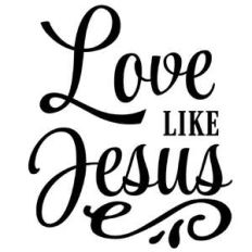 love like jesus