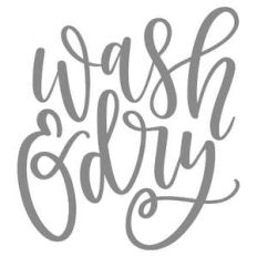 wash and dry