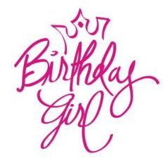 birthday girl phrase