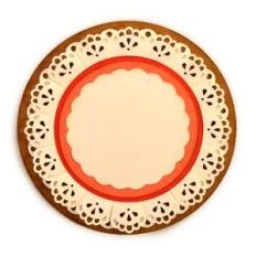rosette lace round box pleat