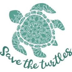 save the turtles mandala