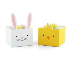 print and cut bunny and chick treat box