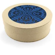 circle box flourish pattern