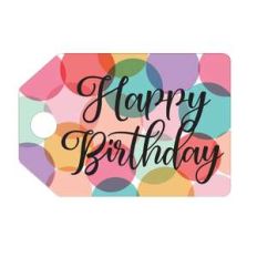 happy birthday tag