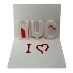 nyc I heart popup card