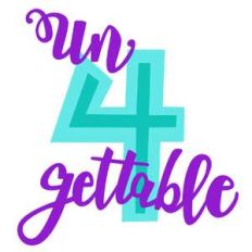 un four gettable birthday phrase
