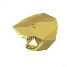 lowpoly shark