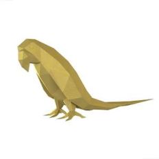 lowpoly parrot