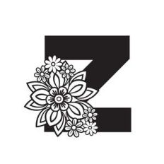 floral z letter