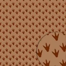 dinosaur footprints pattern