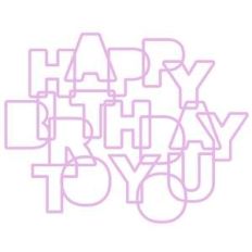 happy birthday to you