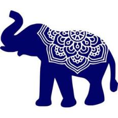 elephant mandala