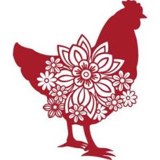 floral chicken