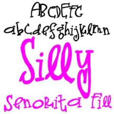 zp silly senorita fill