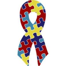 autism puzzle piece ribbon