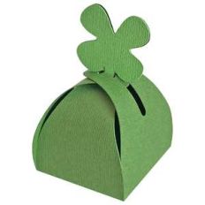 four leaf clover cube box