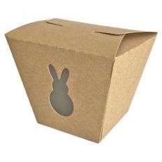 take out box with bunny window