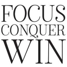 focus conquer win