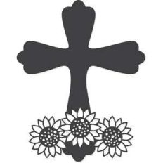 sunflower cross