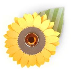 3d sunflower