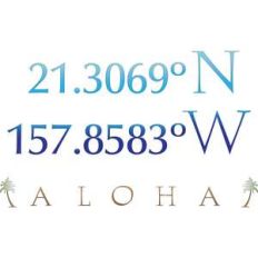 aloha latitude and longitude