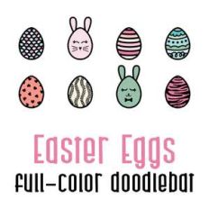 easter eggs color bat color font