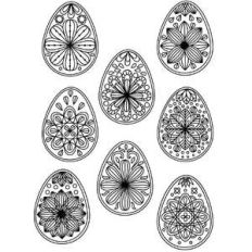 easter egg coloring stickers