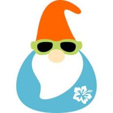 gnome with sunglasses