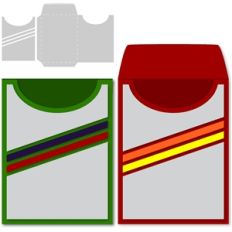 a2 crayon envelope