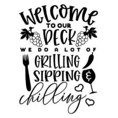 welcome to our deck
