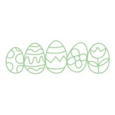 easter egg border