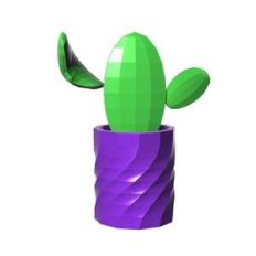 lowpoly cactus