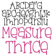zp  measure thrice